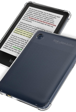NoXx Hoesje Geschikt voor Kobo Clara Colour Shockproof Siliconen Case - Shockbestendige Tablet Hoes Geschikt voor Kobo Clara Colour - Transparant