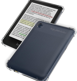 NoXx NoXx Kobo Clara Colour Hoesje Siliconen - Transparant