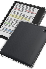 NoXx Hoesje Geschikt voor Kobo Libra Colour Shockproof Siliconen Case - Shockbestendige Tablet Hoes Geschikt voor Kobo Libra Colour - Transparant