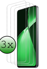 BASEY. Screenprotector Geschikt voor OnePlus Nord CE4 Lite Screenprotector Glas Gehard Tempered Glass - Screenprotector Geschikt voor OnePlus Nord CE4 Lite Screen Protector Screen Cover - 3 PACK