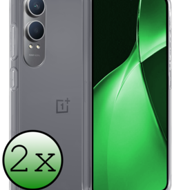BASEY. BASEY. OnePlus Nord CE4 Lite Hoesje Siliconen - Transparant - 2 PACK