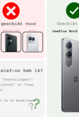 BASEY. Hoesje Geschikt voor OnePlus Nord CE4 Lite Hoesje Siliconen Case Hoes Met Screenprotector - Hoes Geschikt voor OnePlus Nord CE4 Lite Hoes Cover Case - Transparant