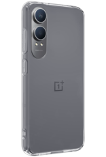 BASEY. Hoesje Geschikt voor OnePlus Nord CE4 Lite Hoesje Siliconen Case Hoes Met Screenprotector - Hoes Geschikt voor OnePlus Nord CE4 Lite Hoes Cover Case - Transparant