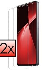 NoXx Screenprotector Geschikt voor OnePlus Nord CE4 Lite Screenprotector Glas Gehard Tempered Glass - Screenprotector Geschikt voor OnePlus Nord CE4 Lite Screen Protector Screen Cover - 2 PACK