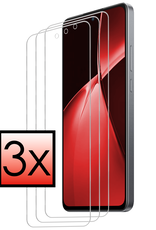 NoXx Screenprotector Geschikt voor OnePlus Nord CE4 Lite Screenprotector Glas Gehard Tempered Glass - Screenprotector Geschikt voor OnePlus Nord CE4 Lite Screen Protector Screen Cover - 3 PACK