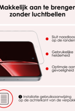 NoXx Hoesje Geschikt voor OnePlus Nord CE4 Lite Hoesje Siliconen Shock Proof Case Hoes Met Screenprotector - Hoes Geschikt voor OnePlus Nord CE4 Lite Hoes Cover Case Shockproof - Transparant