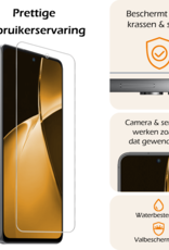Nomfy Screenprotector Geschikt voor OnePlus Nord CE4 Lite Screenprotector Glas Gehard Tempered Glass - Screenprotector Geschikt voor OnePlus Nord CE4 Lite Screen Protector Screen Cover