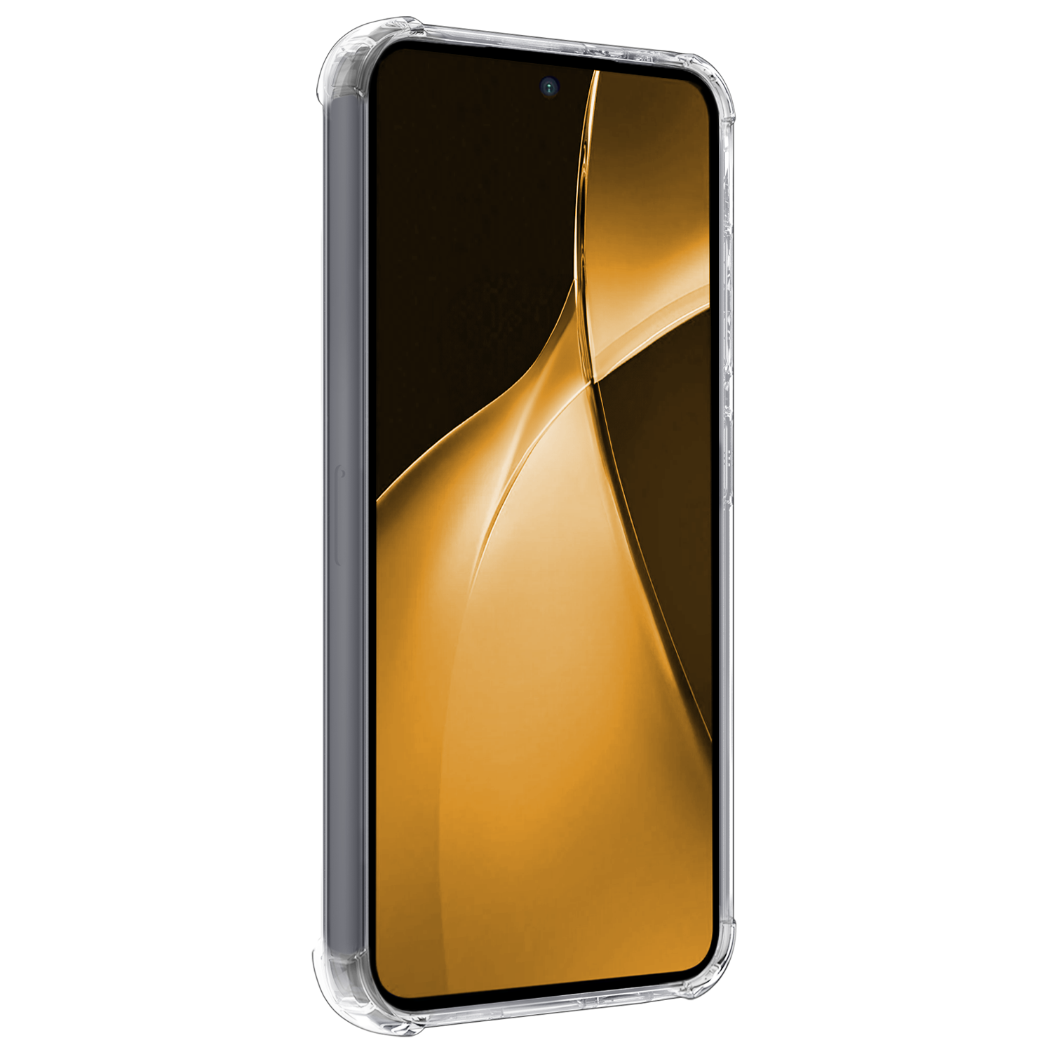 Nomfy Hoesje Geschikt voor OnePlus Nord CE4 Lite Hoesje Siliconen Shock Proof Case Hoes - Hoes Geschikt voor OnePlus Nord CE4 Lite Hoes Cover Case Shockproof - Transparant