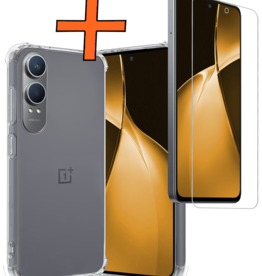 Nomfy Nomfy OnePlus Nord CE4 Lite Hoesje Shockproof Met Screenprotector