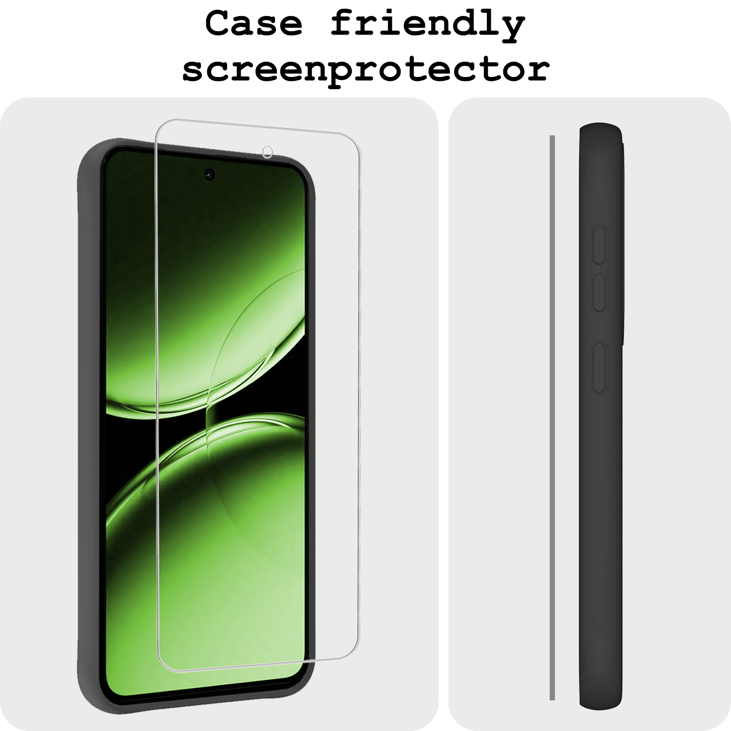 BASEY. Screenprotector Geschikt voor OnePlus Nord 4 Screenprotector Glas Gehard Tempered Glass - Screenprotector Geschikt voor OnePlus Nord 4 Screen Protector Screen Cover - 3 PACK