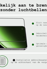 BASEY. Screenprotector Geschikt voor OnePlus Nord 4 Screenprotector Glas Gehard Tempered Glass Full Cover - Screenprotector Geschikt voor OnePlus Nord 4 Screen Protector Screen Cover