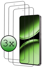 BASEY. Screenprotector Geschikt voor OnePlus Nord 4 Screenprotector Glas Gehard Tempered Glass Full Cover - Screenprotector Geschikt voor OnePlus Nord 4 Screen Protector Screen Cover - 3 PACK