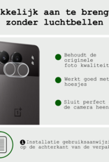 BASEY. Screenprotector Geschikt voor OnePlus Nord 4 Camera Lens Screenprotector Glas - Screenprotector Geschikt voor OnePlus Nord 4 Screenprotector Camera Protector Gehard Glas - 2 PACK