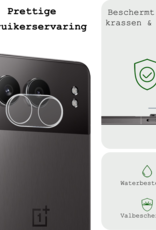 BASEY. Screenprotector Geschikt voor OnePlus Nord 4 Camera Lens Screenprotector Glas - Screenprotector Geschikt voor OnePlus Nord 4 Screenprotector Camera Protector Gehard Glas - 3 PACK