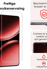 NoXx Screenprotector Geschikt voor OnePlus Nord 4 Screenprotector Glas Gehard Tempered Glass - Screenprotector Geschikt voor OnePlus Nord 4 Screen Protector Screen Cover