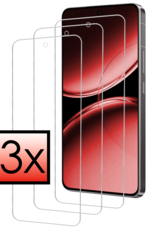NoXx Screenprotector Geschikt voor OnePlus Nord 4 Screenprotector Glas Gehard Tempered Glass - Screenprotector Geschikt voor OnePlus Nord 4 Screen Protector Screen Cover - 3 PACK