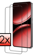 NoXx Screenprotector Geschikt voor OnePlus Nord 4 Screenprotector Glas Gehard Tempered Glass Full Cover - Screenprotector Geschikt voor OnePlus Nord 4 Screen Protector Screen Cover - 2 PACK