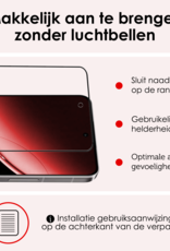 NoXx Screenprotector Geschikt voor OnePlus Nord 4 Screenprotector Glas Gehard Tempered Glass Full Cover - Screenprotector Geschikt voor OnePlus Nord 4 Screen Protector Screen Cover - 2 PACK