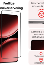 NoXx Screenprotector Geschikt voor OnePlus Nord 4 Screenprotector Glas Gehard Tempered Glass Full Cover - Screenprotector Geschikt voor OnePlus Nord 4 Screen Protector Screen Cover - 2 PACK