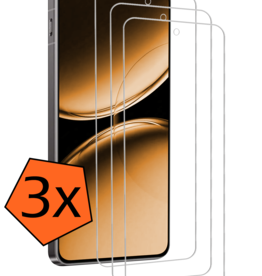 Nomfy Nomfy OnePlus Nord 4 Screenprotector Glas - 3 PACK