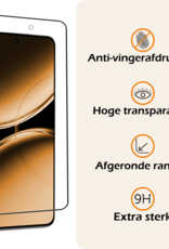 Nomfy Screenprotector Geschikt voor OnePlus Nord 4 Screenprotector Glas Gehard Tempered Glass Full Cover - Screenprotector Geschikt voor OnePlus Nord 4 Screen Protector Screen Cover - 2 PACK