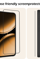 Nomfy Screenprotector Geschikt voor OnePlus Nord 4 Screenprotector Glas Gehard Tempered Glass Full Cover - Screenprotector Geschikt voor OnePlus Nord 4 Screen Protector Screen Cover - 3 PACK