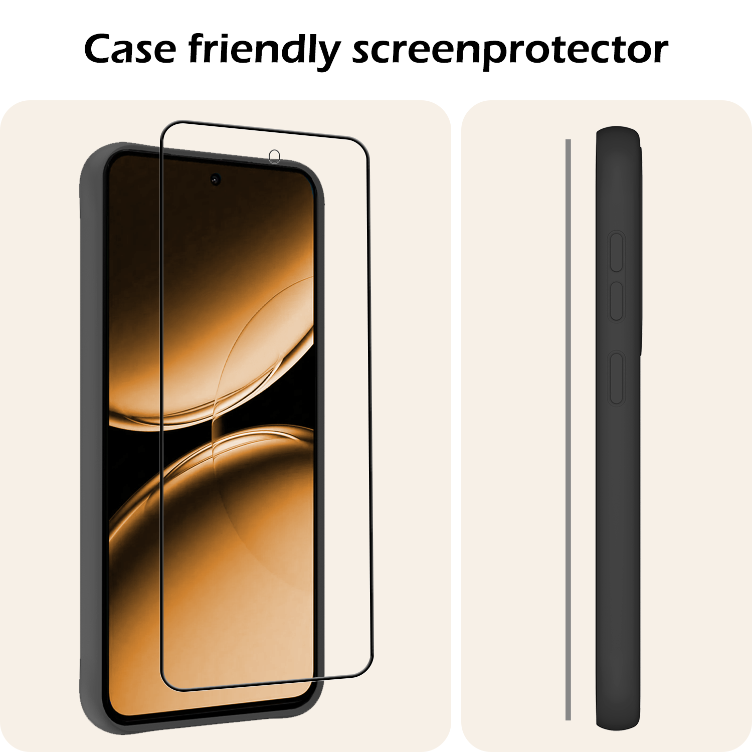 Nomfy Screenprotector Geschikt voor OnePlus Nord 4 Screenprotector Glas Gehard Tempered Glass Full Cover - Screenprotector Geschikt voor OnePlus Nord 4 Screen Protector Screen Cover - 3 PACK