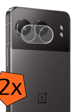 Nomfy Screenprotector Geschikt voor OnePlus Nord 4 Camera Lens Screenprotector Glas - Screenprotector Geschikt voor OnePlus Nord 4 Screenprotector Camera Protector Gehard Glas - 2 PACK