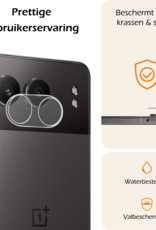 Nomfy Screenprotector Geschikt voor OnePlus Nord 4 Camera Lens Screenprotector Glas - Screenprotector Geschikt voor OnePlus Nord 4 Screenprotector Camera Protector Gehard Glas - 3 PACK