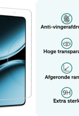 Forterra Screenprotector Geschikt voor OnePlus Nord 4 Screenprotector Glas Gehard Tempered Glass - Screenprotector Geschikt voor OnePlus Nord 4 Screen Protector Screen Cover - 3 PACK