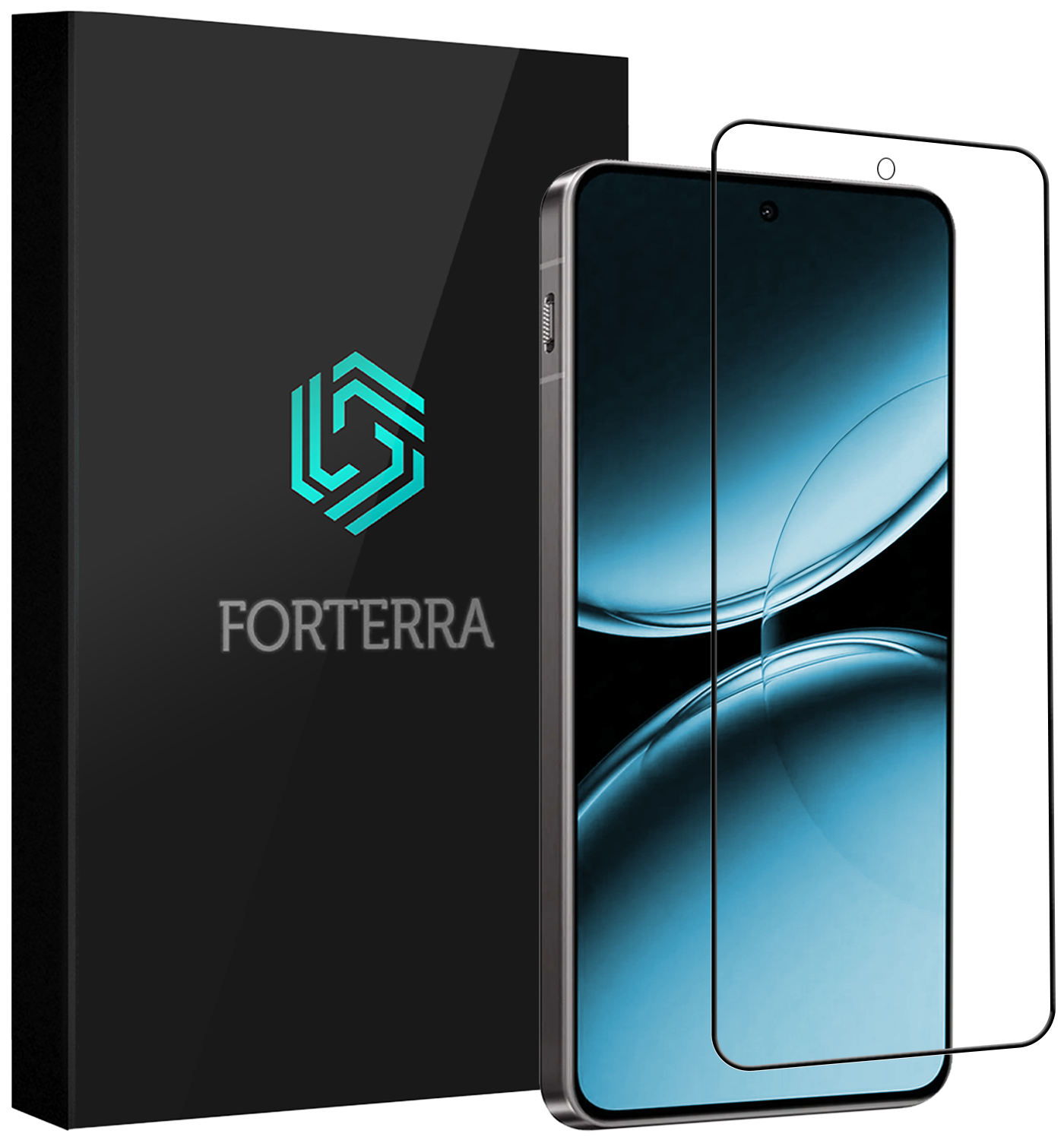 Forterra Screenprotector Geschikt voor OnePlus Nord 4 Screenprotector Glas Gehard Tempered Glass Full Cover - Screenprotector Geschikt voor OnePlus Nord 4 Screen Protector Screen Cover