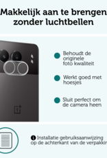 Forterra Screenprotector Geschikt voor OnePlus Nord 4 Camera Lens Screenprotector Glas - Screenprotector Geschikt voor OnePlus Nord 4 Screenprotector Camera Protector Gehard Glas - 3 PACK