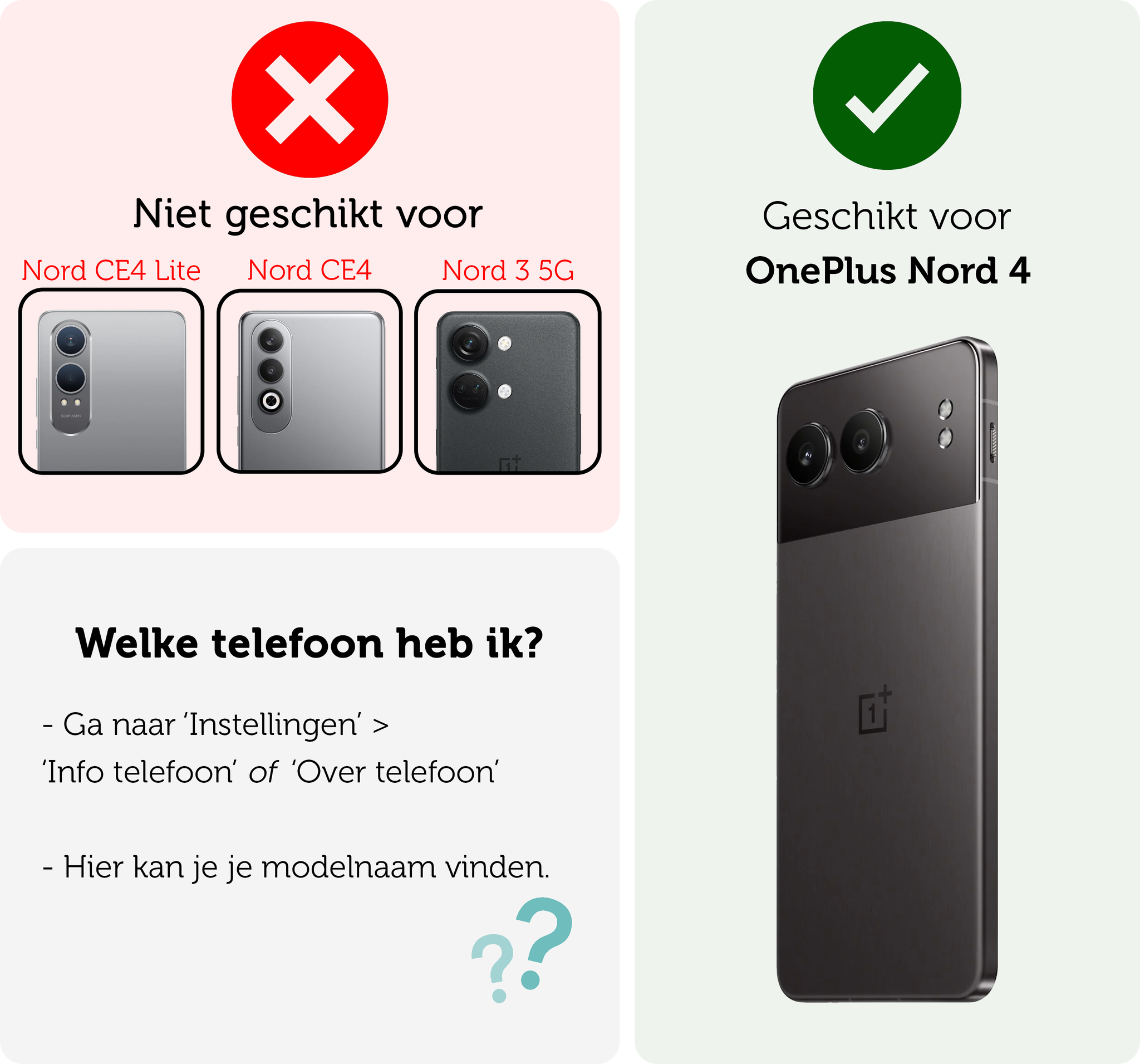 Forterra Screenprotector Geschikt voor OnePlus Nord 4 Camera Lens Screenprotector Glas - Screenprotector Geschikt voor OnePlus Nord 4 Screenprotector Camera Protector Gehard Glas - 3 PACK