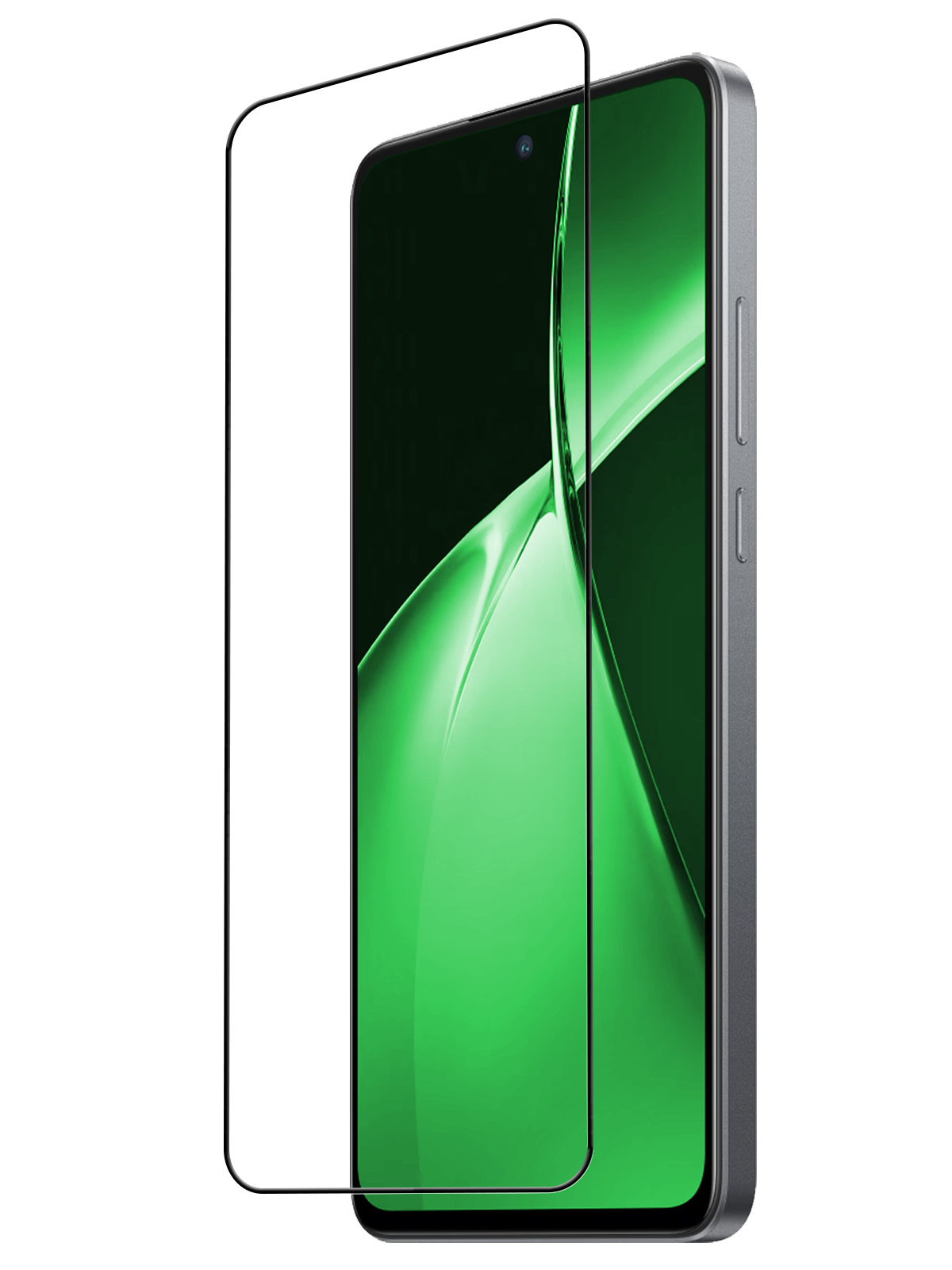 BASEY. Screenprotector Geschikt voor OnePlus Nord CE4 Lite Screenprotector Glas Gehard Tempered Glass Full Cover - Screenprotector Geschikt voor OnePlus Nord CE4 Lite Screen Protector Screen Cover