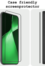 BASEY. Screenprotector Geschikt voor OnePlus Nord CE4 Lite Screenprotector Glas Gehard Tempered Glass Full Cover - Screenprotector Geschikt voor OnePlus Nord CE4 Lite Screen Protector Screen Cover