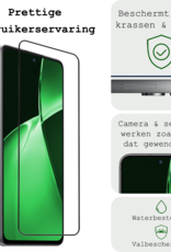 BASEY. Screenprotector Geschikt voor OnePlus Nord CE4 Lite Screenprotector Glas Gehard Tempered Glass Full Cover - Screenprotector Geschikt voor OnePlus Nord CE4 Lite Screen Protector Screen Cover