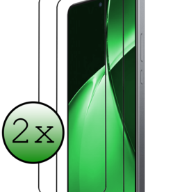 BASEY. BASEY. OnePlus Nord CE4 Lite Screenprotector Glas  Full Cover - 2 PACK