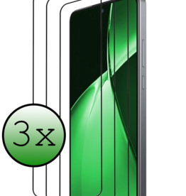 BASEY. BASEY. OnePlus Nord CE4 Lite Screenprotector Glas  Full Cover - 3 PACK