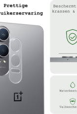BASEY. Screenprotector Geschikt voor OnePlus Nord CE4 Lite Camera Lens Screenprotector Glas - Screenprotector Geschikt voor OnePlus Nord CE4 Lite Screenprotector Camera Protector Gehard Glas - 2 PACK