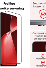 NoXx Screenprotector Geschikt voor OnePlus Nord CE4 Lite Screenprotector Glas Gehard Tempered Glass Full Cover - Screenprotector Geschikt voor OnePlus Nord CE4 Lite Screen Protector Screen Cover - 3 PACK