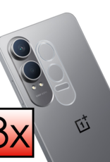 NoXx Screenprotector Geschikt voor OnePlus Nord CE4 Lite Camera Lens Screenprotector Glas - Screenprotector Geschikt voor OnePlus Nord CE4 Lite Screenprotector Camera Protector Gehard Glas - 3 PACK