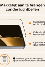 Nomfy Screenprotector Geschikt voor OnePlus Nord CE4 Lite Screenprotector Glas Gehard Tempered Glass Full Cover - Screenprotector Geschikt voor OnePlus Nord CE4 Lite Screen Protector Screen Cover