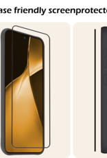 Nomfy Screenprotector Geschikt voor OnePlus Nord CE4 Lite Screenprotector Glas Gehard Tempered Glass Full Cover - Screenprotector Geschikt voor OnePlus Nord CE4 Lite Screen Protector Screen Cover