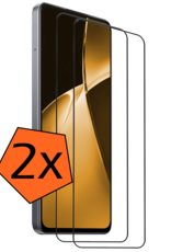 Nomfy Screenprotector Geschikt voor OnePlus Nord CE4 Lite Screenprotector Glas Gehard Tempered Glass Full Cover - Screenprotector Geschikt voor OnePlus Nord CE4 Lite Screen Protector Screen Cover - 2 PACK