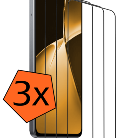 Nomfy Nomfy OnePlus Nord CE4 Lite Screenprotector Glas  Full Cover - 3 PACK