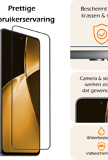 Nomfy Screenprotector Geschikt voor OnePlus Nord CE4 Lite Screenprotector Glas Gehard Tempered Glass Full Cover - Screenprotector Geschikt voor OnePlus Nord CE4 Lite Screen Protector Screen Cover - 3 PACK