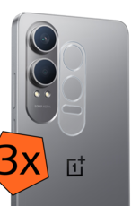 Nomfy Screenprotector Geschikt voor OnePlus Nord CE4 Lite Camera Lens Screenprotector Glas - Screenprotector Geschikt voor OnePlus Nord CE4 Lite Screenprotector Camera Protector Gehard Glas - 3 PACK
