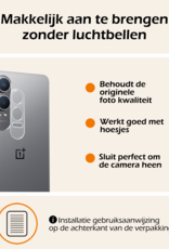 Nomfy Screenprotector Geschikt voor OnePlus Nord CE4 Lite Camera Lens Screenprotector Glas - Screenprotector Geschikt voor OnePlus Nord CE4 Lite Screenprotector Camera Protector Gehard Glas - 3 PACK