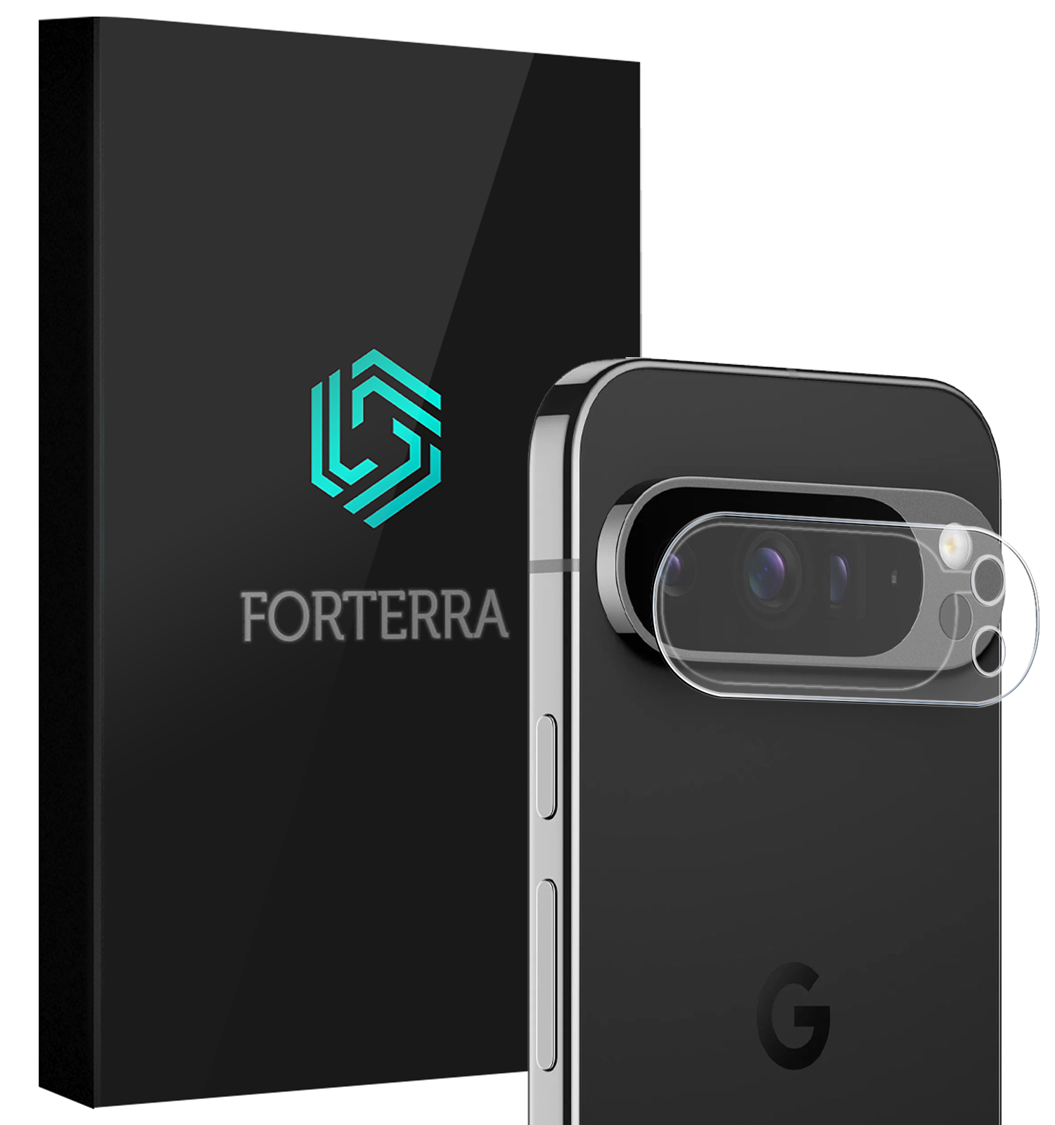 Forterra Screenprotector Geschikt voor Google Pixel 9 Pro XL Camera Lens Screenprotector Glas - Screenprotector Geschikt voor Google Pixel 9 Pro XL Screenprotector Camera Protector Gehard Glas