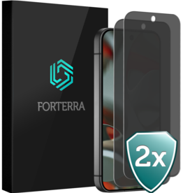 Forterra Forterra Google Pixel 9 Pro XL Screenprotector Glas Privacy - 2 PACK